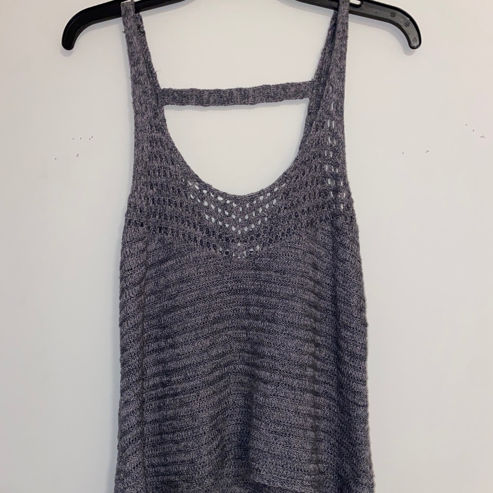 American Eagle Knit Sweater Tank Top